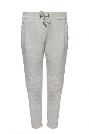 Sweatpants with sewn-in zippers, zdjęcie 1 Sweatpants with sewn-in zippers od Balmain